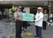 Kapolresta Yogyakarta Buktikan Kepeduliannya pada Warga Kurang Mampu