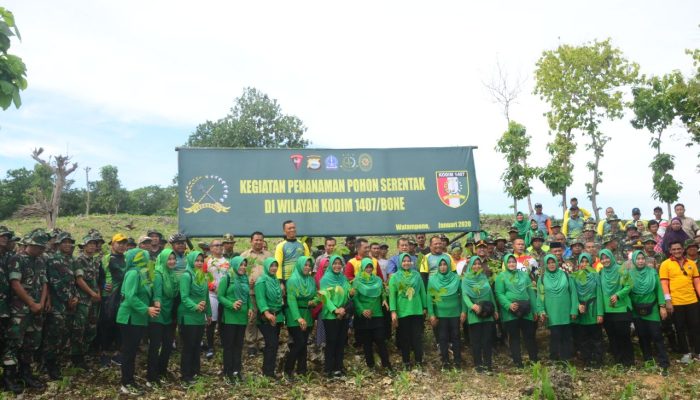 Kodim Bone Bangun Gerakan Selamatkan Lingkungan
