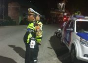 Jaga Kamtibmas, Sat Lantas Polres Soppeng Gencar Blue Light Patroli