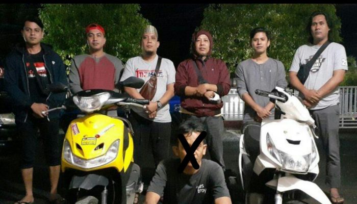 Polisi Tangkap Spesialis Maling Motor di Bone