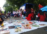 Kolaborasi Para Pegiat Literasi Sinjai Gelar Lapak Buku di Lokasi CFD