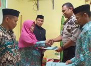 Kanit Binmas Hadiri Penutupan MTQ ke XIII Tingkat Kecamatan Sinjai Borong