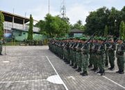 Letkol Inf Apriadi Nidjo Jadi Irup Pada Upacara Bendera di Korem 141/Tp Balakrem Bone
