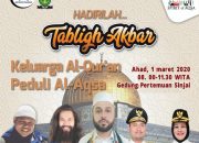 Tabligh Akbar Keluarga Al-Qur’an Peduli Al-Aqsa Akan Digelar Besok