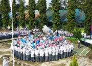 Jelang Pelaksanaan UNBK, Siwa SMAN 7 Sinjai Lakukan Pelepasan Balon