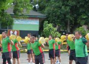 Bentuk Pola Hidup Sehat, Personil Korem 141/Tp Bone Olahraga Kebugaran Tubuh