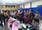 Bid Dokkes Polda Sulsel Periksa Kesehatan Personil Polres Sinjai