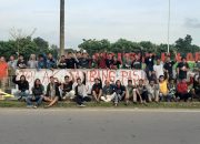 Serukan Tolak Tambang Pasir Takalar, Sejumlah Pemuda Berkampanye di Jalan