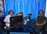 Danrem 141/Tp Bone Manfaatkan Radio Sosialisasi Wabah Covid-19