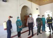 Bentuk Sinergitas, Unsur Tripika Lakukan Penyemprotan di Kecamatan Sinjai Utara