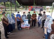 Sekda Sinjai Beri Dukungan Moril ke Petugas Posko Pencegahan Covid-19 di Manipi
