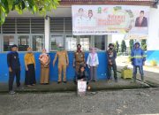 Gabungan Organisasi di Sinjai Selatan Kompak Penyemprotan Disinfektan Cegah Corona