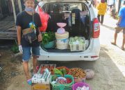 Efek Corona, Driver Taksi Online di Makassar Ini Beralih Profesi Berjualan Sayur