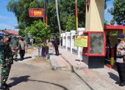 Danrem 141/TP Tinjau Dapur Lapangan TNI Polri