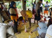 Karang Taruna Laskar Baruttung Turut Andil Berbagi Daging Qurban di Bone