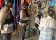 Melalui Patroli Dialogis, Brimob Yon C Ajak Masyarakat Patuhi Protokol Kesehatan
