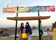 Akhir Pekan, Pantai Mallenreng Sinjai Timur Ramai Pengunjung