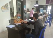 Petugas Sensus Sinjai Melaksanakan Rapid Test Sebelum Bertugas
