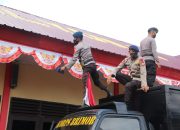 Brimob Yon C Mulai Persiapkan Penyambutan HUT RI ke-75 di Bone