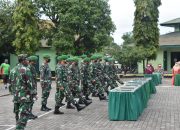 Jajaran Korem 141/Tp Gladi Bersih Jelang Upacara Sertijab Dandim