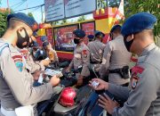 Pasi Provos Yon C Pelopor Periksa Administrasi Kendaraan Personilnya
