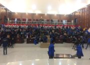 Kompas Sinjai Tolak UU Omnibus Law Jadikan Ruang Paripurna DPRD Panggung Orasi