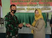 Kodim 1424 Sinjai Ikuti Upacara HUT TNI Ke-75 Tahun