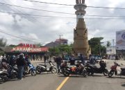 Tolak Omnibus Law, Aliansi Gerakan Rakyat Sinjai Menggugat Blokkade Jalan