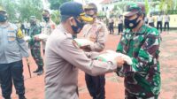 Peduli Dimasa Pandemi, Polres Sinjai Kembali Distribusikan 10 Ton Beras ke Warga