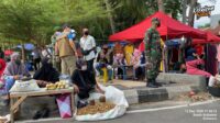 Cegah Penularan Covid-19, TGPP Sasar Pasar Rakyat di Pantai Seruni