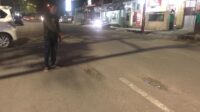 Foto: Jalan Berlubang di Jalan Tondong Sinjai