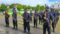 Pilkada Soppeng Kondusif, Pasukan Brimob Batalyon C Pelopor Balik Kanan ke Mako