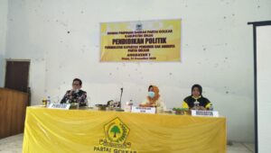 Partai Golkar Sinjai Gelar Pendidikan Politik
