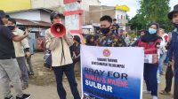 Pengurus Karang Taruna Se-Kecamatan Tellulimpoe Peduli Bencana Sulbar