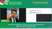 Indonesia Rawan Bencana, Ketua Umum HMPI: Hadirkan Energic Environment For Disabilities