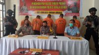Lima Pengedar Narkoba Diringkus Polres Toraja Utara