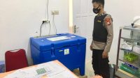 Polsek Bontocani Pantau Tempat Penyimpanan Vaksin Sinovak Covid-19