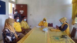 Andi Kartini Ottong Resmi Mengambil Formulir Calon Ketua Golkar Sinjai