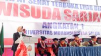 497 Mahasiswa UMSi di Wisuda, Inilah Pesan Wakil Bupati Sinjai