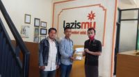 HMI IAIN Madura Salurkan Hasil Galang Dana Peduli NTT ke Lazismu Pamekasan