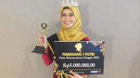 Gemar Membaca, Zalfaa Dikukuhkan Sebagai Duta Bahasa Jawa Tengah