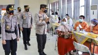 Kapolda Jateng Tinjau Vaksinasi Massal di Kota Magelang