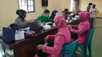 120 Bhayangkari Polres Magelang Ikuti Vaksinasi Massal
