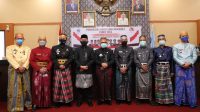 Pakai Baju Adat, Jajaran Pemkab Bantaeng Hadiri Upacara Hari Lahir Pancasila