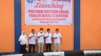 Program Bantuan Sosial Pangan Beras Sejahtera Dilaunching Bupati Soppeng