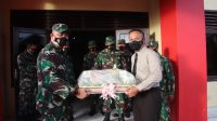 Dandim 1407/Bone Beri Kejutan ke Batalyon C Pelopor di Hari Bhayangkara ke-75