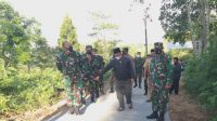 Kasrem 072/Pamungkas Tinjau Sasaran TMMD Sengkuyung II di Mangli