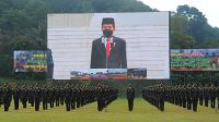 Presiden RI Lantik Perwira Muda dalam Prasetya Pewira TNI-Polri