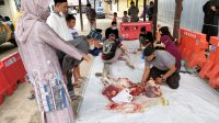 Polres Sinjai Potong Sepuluh Ekor Sapi