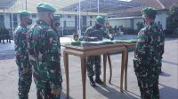 Upacara Penerimaan Anggota Baru dan Sertijab Dandodik Kejuruan Rindam IV/Diponegoro Sukses Digelar